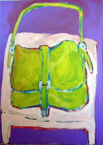 1_vanities_myPradaBag_50x70_Acryl auf Leinwand, 2003