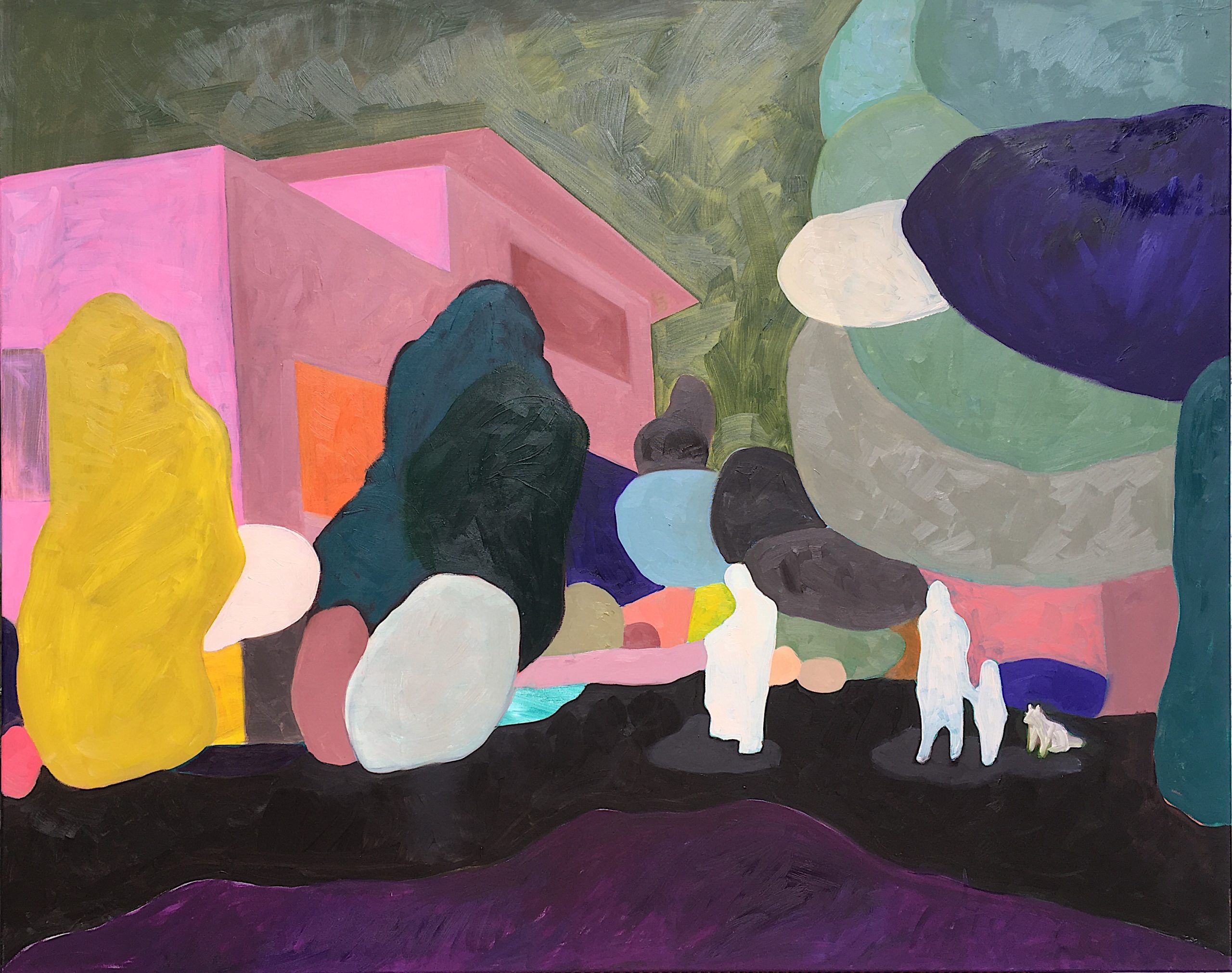 27_drift_rodeodrive_mann'shouse_oiloncanvas_120x150cm