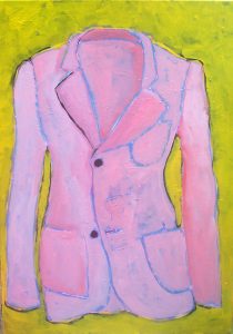 3_vanities_myMiuMiuJacket, 70x100, Acryl auf Leinwand, 2003